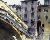 The Rialto: Venice - 约翰·辛格·萨金特